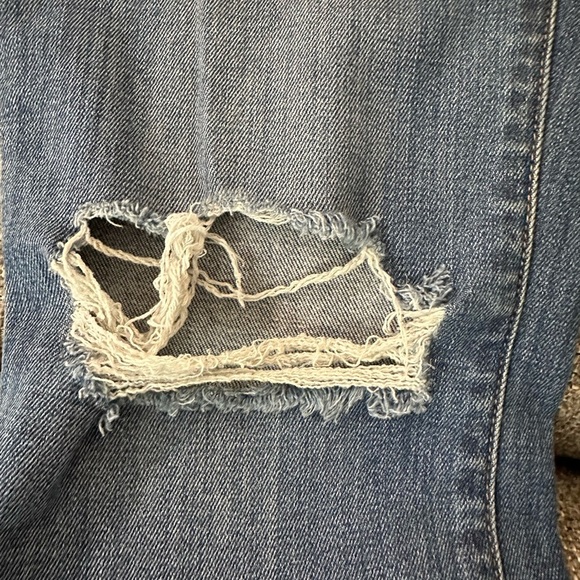 FRAME DENIM Le High Skinny Raw Edge Jeans Size 25 - Picture 16 of 17